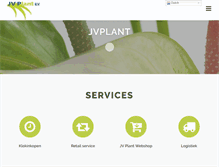 Tablet Screenshot of jvplant.nl